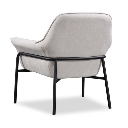 UDINE | Beige gepolsterter Sessel 80 x 84 x 90,5 cm