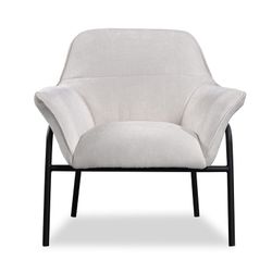 UDINE | Beige gepolsterter Sessel 80 x 84 x 90,5 cm