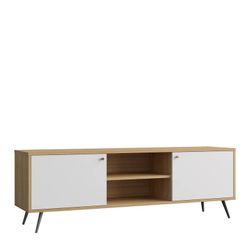 Mueble Para Tv Pärumm Ukko White 176x40x57,5 cm