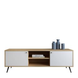 Mueble Para Tv Pärumm Ukko White 176x40x57,5 cm