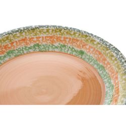 Vaisselle en grès 18 pièces en orange | Automne