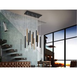 VARAS-Plafonnier Or / Noir, 25x61x40 cm