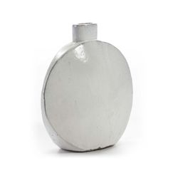 White stoneware pot, 40x15x43 cm