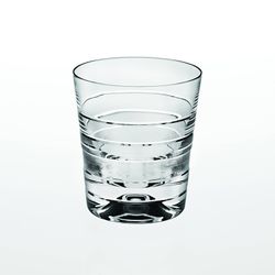 Clear glass tumbler, Ø 8.7 x 10 cm | Vinyl