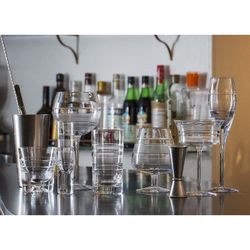 Clear glass tumbler, Ø 8.7 x 10 cm | Vinyl