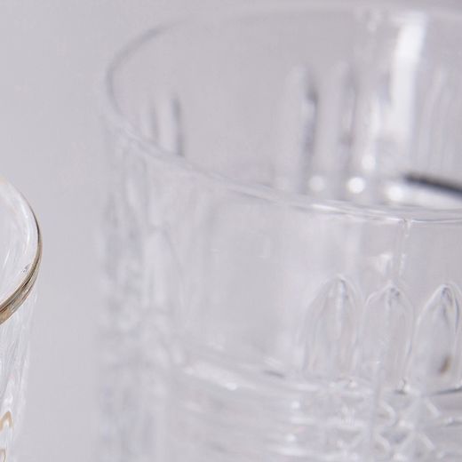 Transparenter Glasbecher, Ø 8 x 9 cm | Ime