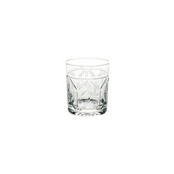 Short whiskey glass of clear glass, Ø 8.5 x 9.5 cm | Avenue