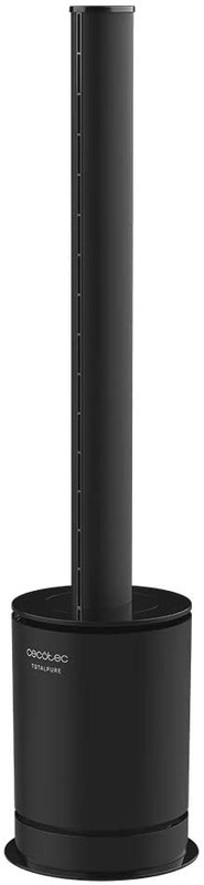 Ventilador, Calefactor y Purificador de Aire TotalPure 3in1 Connected Max  Negro Cecotec, Ø23x99 cm — Qechic