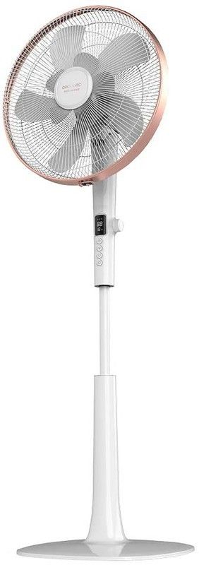 Ventilador de Pie EnergySilence 1030 SmartExtreme Blanco/Rosa Cecotec, Ø45x135 cm