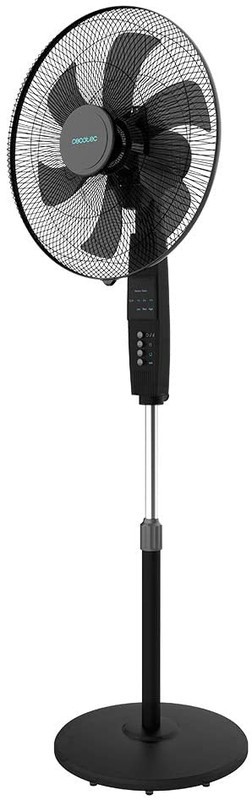 Ventilador de Pie EnergySilence 610 MaxFlow Control Negro Cecotec,  50x43x152 cm — Qechic