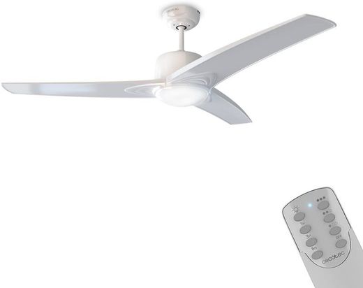 Ventilador de Techo EnergySilence Aero 550 Blanco Cecotec, Ø132x43 cm