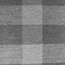 VIK | Cushion with gray squared shapes and dark gray edging 60 x 60 cm