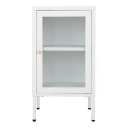 Vetrina in acciaio grezzo, 38 x 35 x 70 cm | Dalby