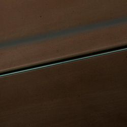 Vetrina in vetro dorato e ferro, 80 x 35 x 120 cm | Spesa