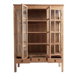 Tartu Elm Showcase, 130x45x175cm