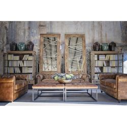 Tartu Elm Showcase, 130x45x175cm