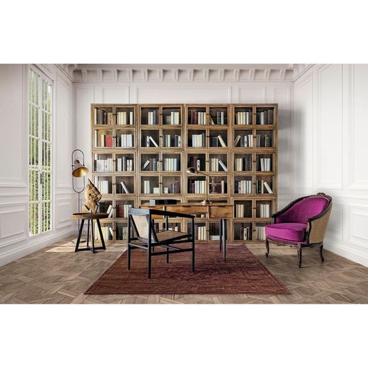 Recycled Pine Display Cabinet Bern, 85x40x85cm