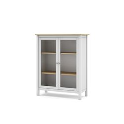 White pine and glass cabinet, 90 x 40 x 110 cm | misty