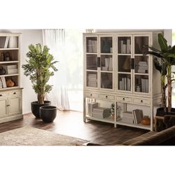 Pivka monter av almträ i sand, 200 x 45 x 225 cm