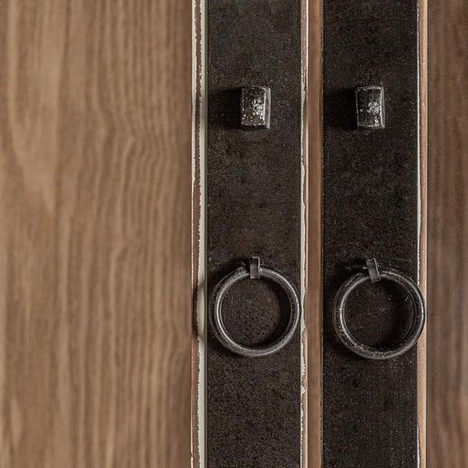 Pivka monter av almträ i sand, 200 x 45 x 225 cm