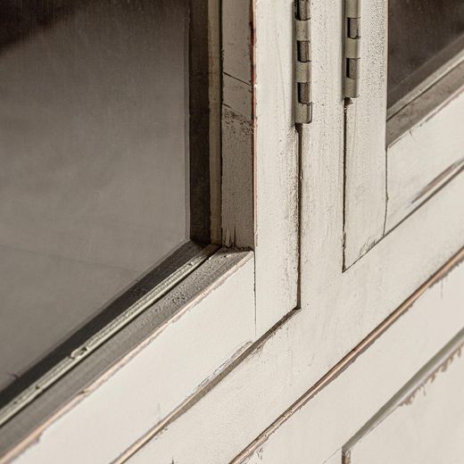 Pivka monter av almträ i sand, 200 x 45 x 225 cm