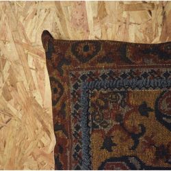 VP INTERIOR - Multicolored wool and cotton cushion, 50x50 cm