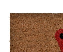 Vous êtes ici-Paillasson en fibre de coco marron, 40x60 cm