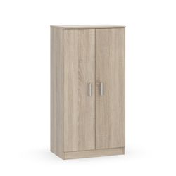 Armoire étagère à chaussures 7 étagères couleur chêne, 55 x 36 x 108 cm